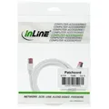 INLINE Patchkabel, S/FTP (PiMf), Cat,6, 250MHz, PVC, Kupfer, weiß, 2m