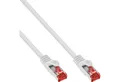Inline InLine® Patchkabel, S/FTP (PiMf), Cat.6, 250MHz, PVC, Kupfer, weiß, 2m LAN-Kabel