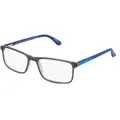 O'Neill ONO 4536 Unisex-Brille inkl. Gläser Vollrand Eckig Kunststoff-Gestell 52mm/16mm/145mm, blau