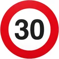 DankeDir! 30. Geburtstag Geschenk Schild 20 x 20 cm Geschenkidee Geburtstagsgeschenk runder Geburtstag 30er - Geburtstagsfeier Kleine süße Überraschung Geburtstagskind Karte