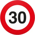 DankeDir 30. Geburtstag Geschenk Schild 20 x 20 cm Geschenkidee Geburtstagsge...