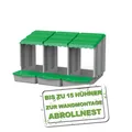 Legenest Hühnernest Legenester  3er Lege-/Abrollnest LxHxB 51,5 x 46,5 x 84,5 cm