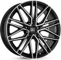 1000 Miglia MM1023 gloss black 8x19 ET33 - LK5/110 ML65.1 Alufelge schwarz