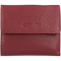 Esquire Peru Geldbörse RFID Leder 10cm #ESQ-121442 (rot)