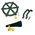 Zubehörset für Spielturm Lenkrad + Fernrohr + 2 Handgriffe Sparset Zubehör Set