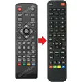 Ersatz Fernbedienung Megasat Digital Receiver HDTV HD500 , HD500 SE , HD510 , HD550