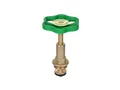 Fettkammer-Oberteil für Schrägsitzventil, mit steigender Spindel, DN15, 1/2", au