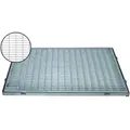 Aco - Gitterrost Mit Zarge Verzinkt Stahl Maschenweite 30x10mm 60 X 40 Cm Höhe:2cm