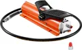 VEVOR 10.000 PSI Lufthydraulikpumpe, 0,69 L Behälter, NPT 3/8 Zoll Auslass, NPT 1/4 Zoll Einlass, luftbetätigte Fußpumpe mit Metallgehäuse, für Präzisionsindustriemaschinen und Luft- & Raumfahrtgeräte