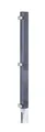 Zaunerhöhung Erhard Erhöhung anthrazit Höhe 800mm Pfosten 60x40mm