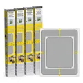 EASYmaxx 4er Set Insektenschutz Fenster Fliegen Gitter Mücken Wespen Schutz Netz