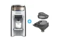 Baby Brezza Babyflaschenwärmer Automatischer Flaschenzubereiter mit 2 Milchpulvertrichtern, mischt Wasser und Milchpulver klumpenfrei per Knopfdruck