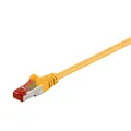 Goobay 7,5m CAT 6 Patchkabel, S/FTP PiMF, Gelb