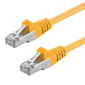 CAT.6 S/FTP PiMF Kabel 7m gelb Patchkabel LAN DSL Netzwerkkabel