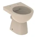 Geberit Stand-WC, Tiefspüler Renova Abg. hor, teilgeschl. F., rimfr., beige