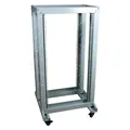 Allnet 19"Grundgestell, 42HE, B600/T1200mm, Lichtgrau, SRB-Serie (42 HE, 19 Zoll Rack) (ALL-SRB61242GRAU)