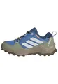 adidas Unisex Kinder Terrex Ax4R Rain.Rdy Hiking Kids Shoes, Ray Blue/Off White/Tent Green, 29 EU