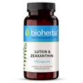 Lutein & Zeaxanthin Komplex – 100 Stück Nahrungsergänzung mit Vitamin A von BIOHERBA PZN 19642379