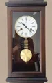 Regulator Mechanische Wanduhr aus Holz Kastanienbraun