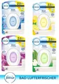 4x Febreze Bad Lufterfrischer 4 verschiedene Düfte