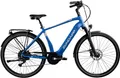 E-Bike "X500", 11 Gang, Shimano, Deore, Mittelmotor 250 W, Pedelec, Elektrofahrrad für Damen u. Herren blau 28 Zoll (71,12 cm) 51 cm - 28 Zoll (71,12 cm)