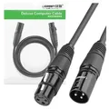 Audio-verlängerungskabel Mikrofonkabel Mikrofon Xlr Soundanlage (weiblich) - Xlr (männlich) Schwarz 5m - Ugreen