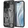 Handyhülle für iPhone 15 Pro Max Spigen Case Cover Schutzhülle Etui Rauchfarben