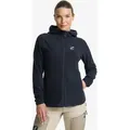 Hiker Fleece Hoodie Damen Deep Navy, Größe:L - Damen > Oberteile > Fleece & Midlayers - Blau