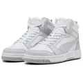 PUMA REBOUND V6 Sneaker knöchelhoch, wasserabweisendes Obermaterial, weiche Innensohle weiß 39 EU