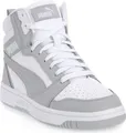 Puma Damen-High-Top-Sneaker Rebound v6 Weiß, Farbe:grau, UK Größe:6