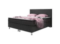 Inter Trading Boxspringbett Madrid 180 x 200 cm schwarz
