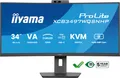 iiyama ProLite XCB3497WQSNPH-B1 34" VA UWQHD Curved Monitor mit integrierter Windows Hello Kamera & 1000034834