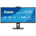iiyama ProLite XCB3497WQSNPH-B1, LED-Monitor, (UWQHD, VA, Curved, KVM