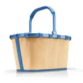 reisenthel - carrybag - frame raffia blue