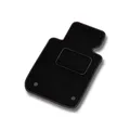 MN02-1 1stk Autoteppich Velour STREAK Braun für Mini Clubman I 2007-2014 automat