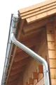Wolff Finnhaus Aludachrundrinnenset SD bis 400 cm mit 2 Fallrohren