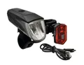 Büchel Beleuchtungsset BLC 710 - LED Front- und Rückleuchte, 70/30/15 Lux, USB