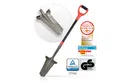 Red Tools Spaten Power Head 115cm Gärtnerspaten - Spaten mit Wurzelsäge, (Stück, 1), 115 cm Gesamtlänge, Wurzelsäge, All-in-One-Werkzeug, 50Mn