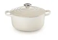 LE CREUSET Bräter Bräter mit Deckel 26 cm Signature Meringue