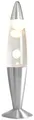 7even LED Lava Lampe Rakete 35cm Silber - weiss Purple (Silber - Rot Blau)