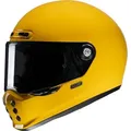 HJC V10 Solid Helm, gelb, Größe L für Männer