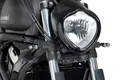 Puig 9676N Gabelhalterungssatz Frontblinker sauberes Finish und ästhetische Befestigung zur Blinkerinstallation, Schwarz