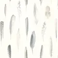 Rasch Textil Greenhouse Tapete 138893 Feder Federn weiß grau Vliestapete Vlies