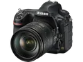 NIKON D850 Kit Spiegelreflexkamera, 45,7 Megapixel, 24-120 mm Objektiv (AF-S, ED, VC), Touchscreen Display, WLAN, Schwarz