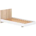 Weber Industries Bett, Mehrfarbig, Holzwerkstoff, Rechteckig, 90x190 cm, Schlafzimmer, Betten