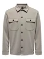 ONLY & SONS Langarmhemd ONSNEWKODYL OVERSHIRT SWEAT NOOS
