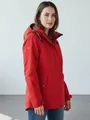 Dry Fashion Funktionsjacke Norderney Damen Outdoor-Jacke Norderney Wasserdicht mit gestreiftem Innenfutter