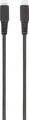 Longlife Lightning USB-Type-C Verbindung, 1,5 m schwarz (62228)