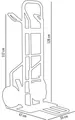 Sackkarre Cargo Point Profi, 250 kg