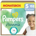 Pampers Harmonie Gr.5 Junior 11+ kg Monatsbox Windeln, 152 Stück